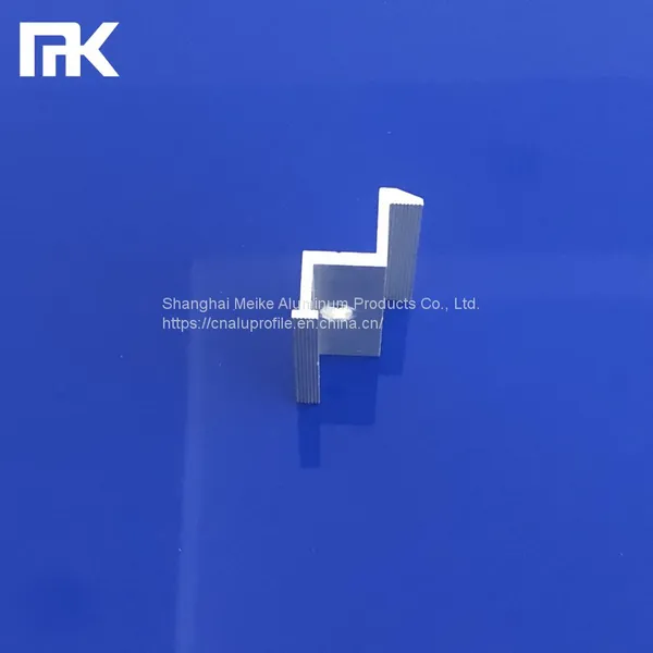 МК Концевой зажим для наземных или плоских крыш Aluminijum Solar Clamp Support Bracket для солнечных панелей