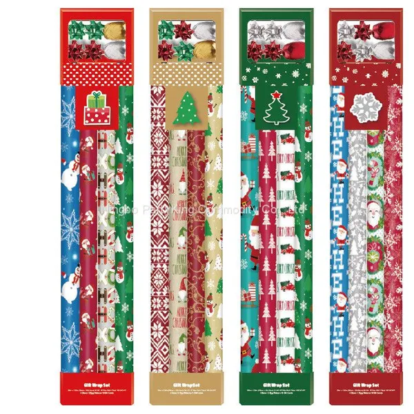 Gift Wrapping Paper Supplier Gift Package With FSC and BSCI Audits. Stock and Customize Both Available, Small MOQ With Fast Delivery.