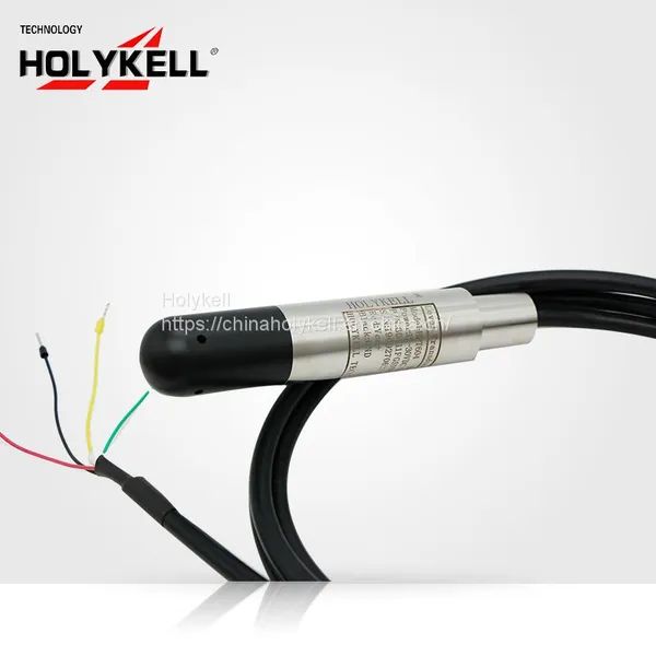 Holykell Высокоэффективный и высокостабильный погружной датчик уровня для топливных бааков HPT604-BH