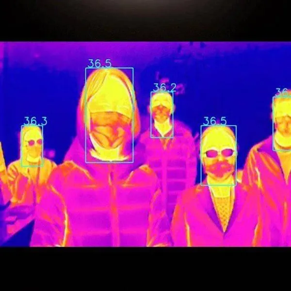 Infrared Thermal Imager, Facial Recognition, Temperature Measurement Camera photo-2