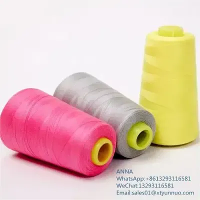 Sewing Thread 42S/2 22S/2 16S/2 100% Polyester For Machine Embroidery photo-5