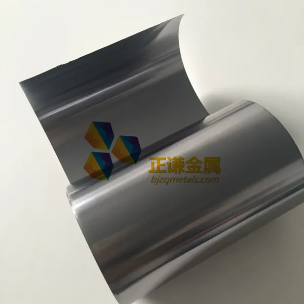ASTM B760 0.1mm Thickness Cold Rolled Tungsten Foil photo-3