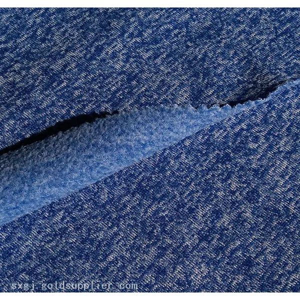 High Density 100 Polyester Coarse Needle Polar Fleece Knit Fabric For Sportswear photo-2
