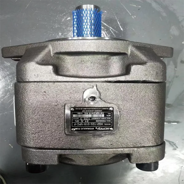 Trade Assurance Sunny HG0 HG1 HG2 Series High Pressure Hydraulic Gear Pump HG2-160-01R-VPC-36-1 photo-3