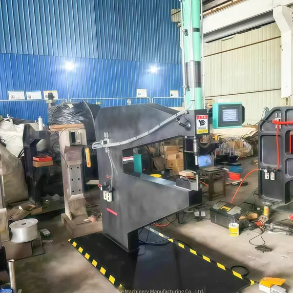 Sheet Metal Press Riveting Machine for Energy Storage Cabinets, 1000-mm Throat Hydraulic Press Riveting Machine, Bericote Riveting photo-3