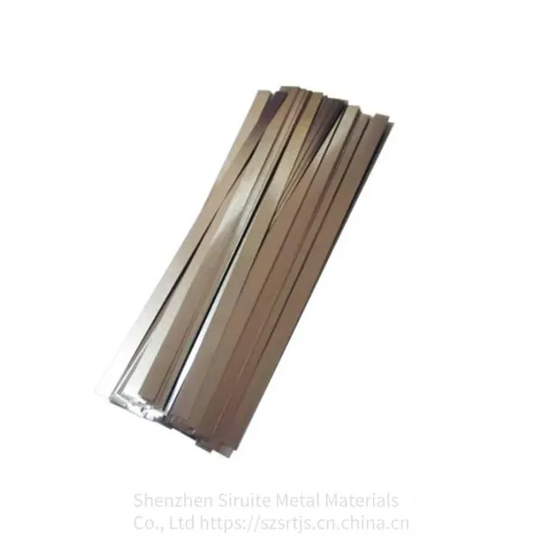 Pure Alloy Nickel Strip, High Hardness, Corrosion-resistant, Conductive, n6 Pure Nickel Strip, 0.05mm Nickel Foil, Spot-welded Pure Nickel Bar photo-2