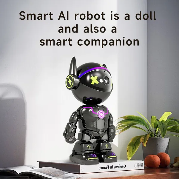 WiFi Home Robot Surveillance Camera With 5MP Resolution, Two-Way Voice Intercom, and Face Detection photo-3