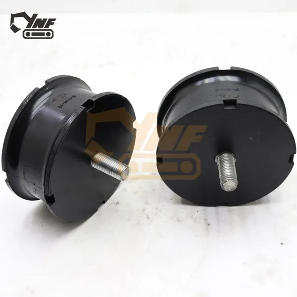 YNF High Quality Cylindrical Bobbins Damper Rubber Construction Machinery Part for Road Leveling Machine photo-2