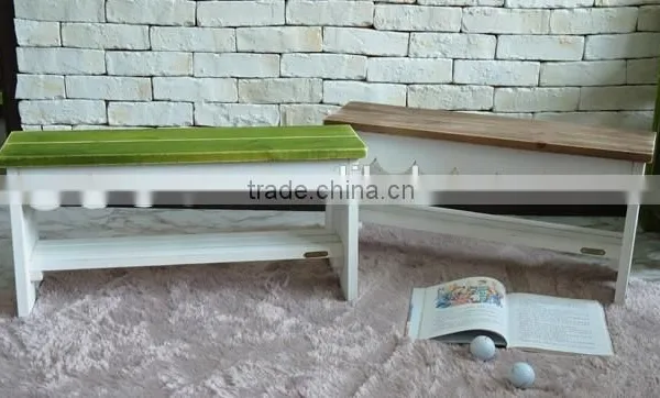 Field Solid Wood Bench Chair Table Chair Environmental Color Chair Decorated Furniture photo-3
