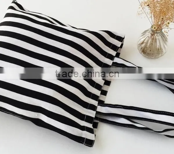 Promotional 2015 New Style Fashion Canvas Reusable Shopping Bag photo-6