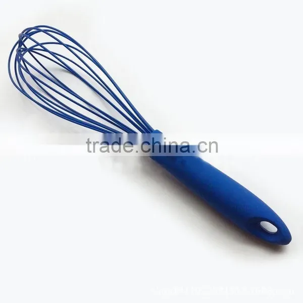 In Stock Food Safety Hand Held Silicone Whisk Egg Whisk Egg Beaters Silicone Hand Mixer Egg Beater photo-4