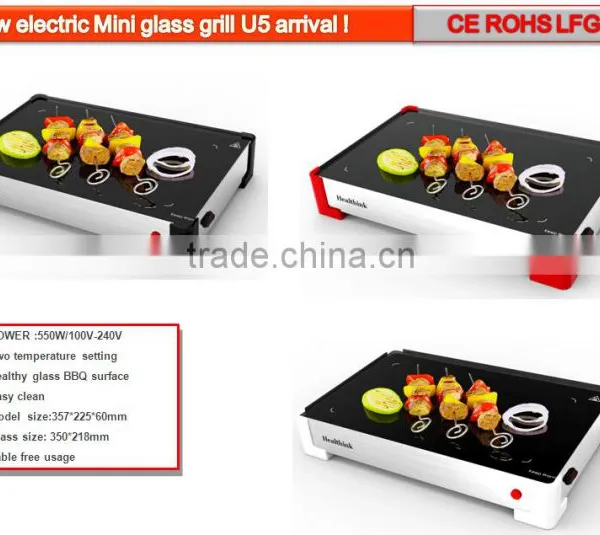 Balcony Electric Glass Bbq Grill photo-2