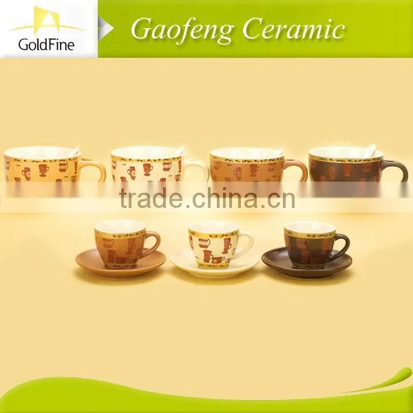 Soup Bowl and Saucer