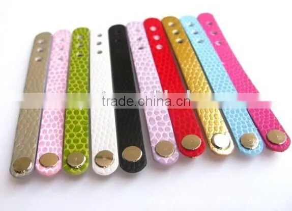 Stylish Simple Pacifier Nail Leather Strap Ring for Wearing on Finger photo-2