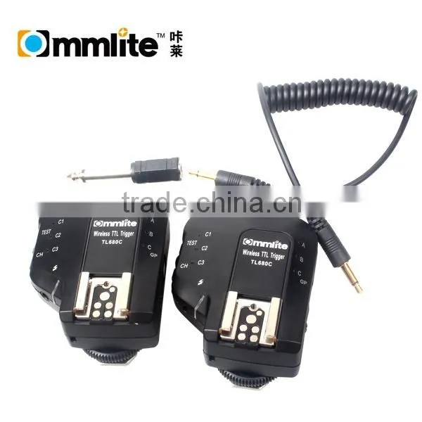 Commlite Wireless Transceiver High Speed-sync Trigger Flash for Canon (including a Transceiver Kit ) photo-2