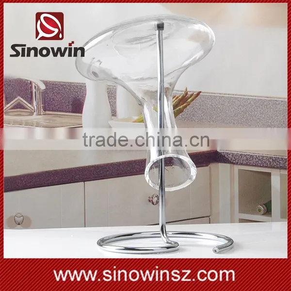 Glass Wine Decanter Drying Stand Rack For Kitchenware Use photo-6