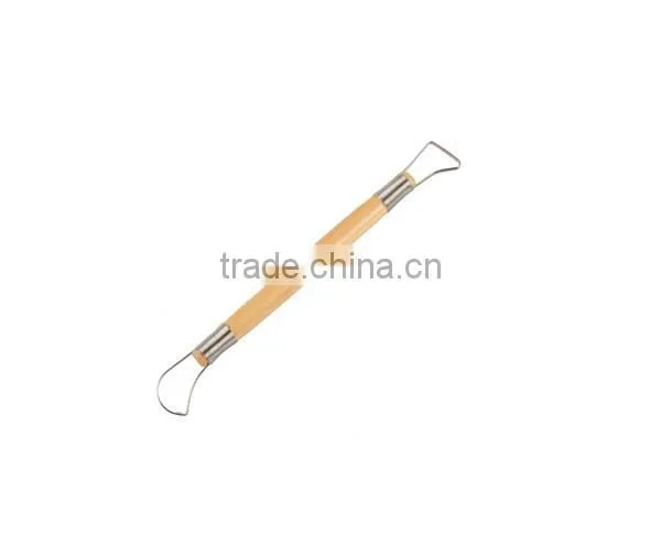 7 Pcs Wood Handle Clay Sculpture Tool Loop Tool photo-4