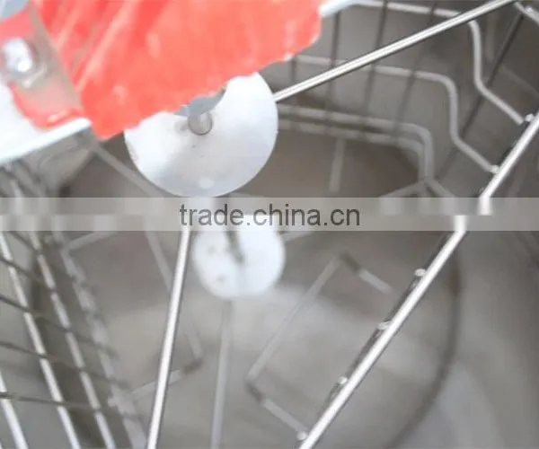 3 Frame Manual Honey Extractor,Manual Honey Extractor, Bee Equip Stainless Steel Honey Extractor for Apiculture photo-3