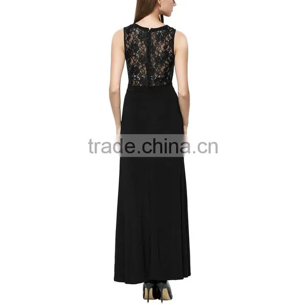 Long Hawaiian Evening Dress China Lace Red Prom Corset Sexy Clubwear Wholesale One Leg Slit Dresses photo-5