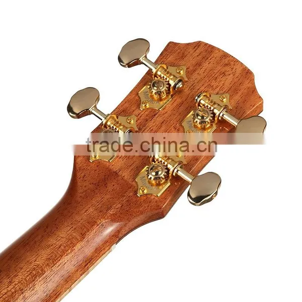 All Solid Koa Wood Hawaii Ukuleles,high Gloss Finish With Golden Hareware photo-6