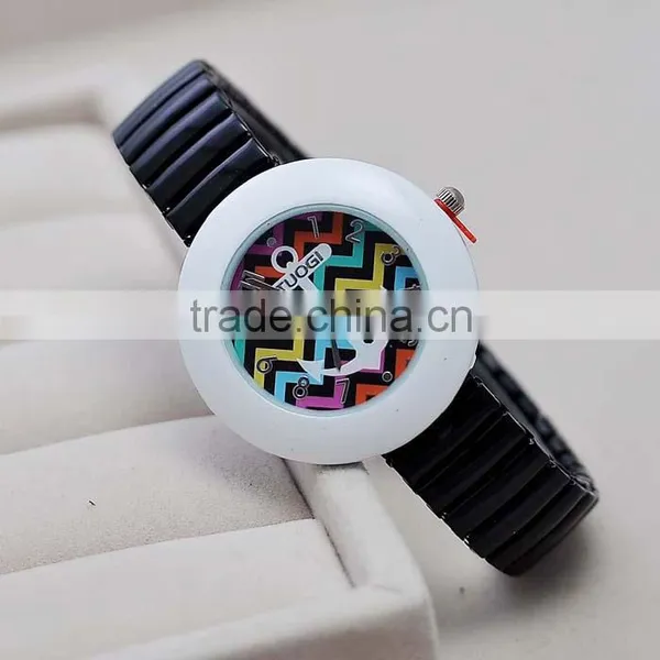 2015 Hot Sales Anchor Alloy Wave Strip Watches Women Wholesale China Factory Promotion Watches photo-4