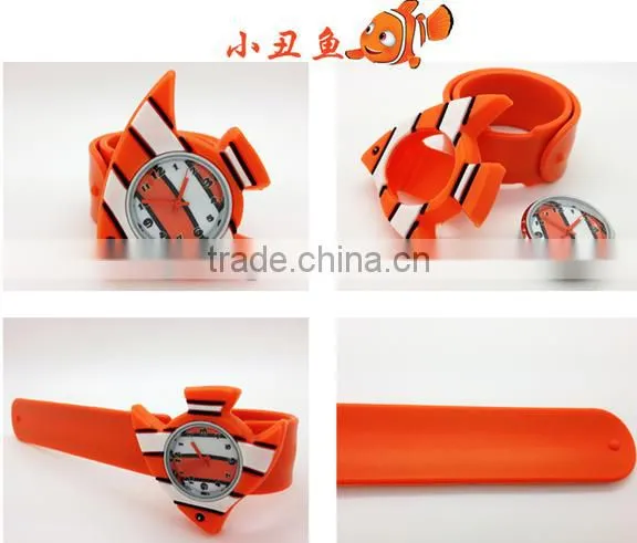New Slap Watches for Kids Rainbow Colors Marine Animals Mixed Colors 2015 photo-6
