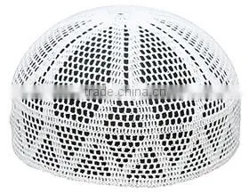 Hot Stock White Muslim Hats for Men photo-2