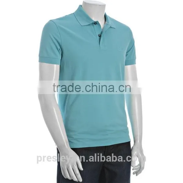 Knitting Rib Product Type 2x1 Rib Knitted Elastic Man Polo Shirt