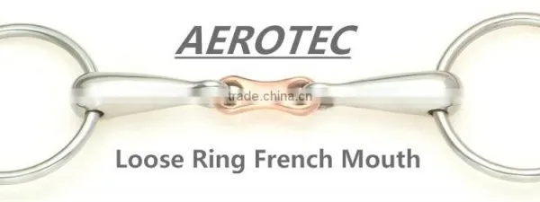 Horse Equipment Equestrian Loose Ring French Mouth Horse Bits