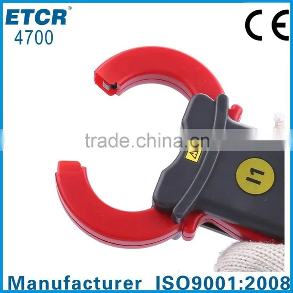 ISO CE ETCR4700 Intelligent Large Clamp 3-phase Voltage-ampere Meter Electrical Meter photo-5