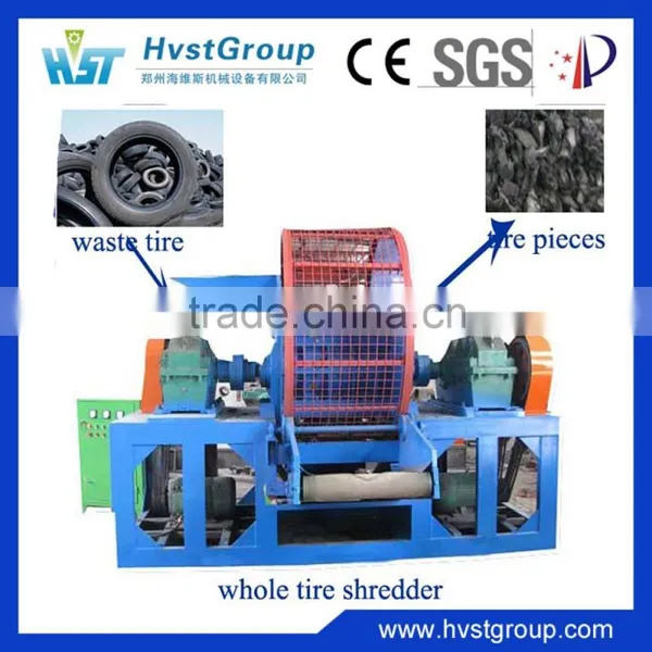 Automatic Tire Cutting Machine Tire Recycling Shredder