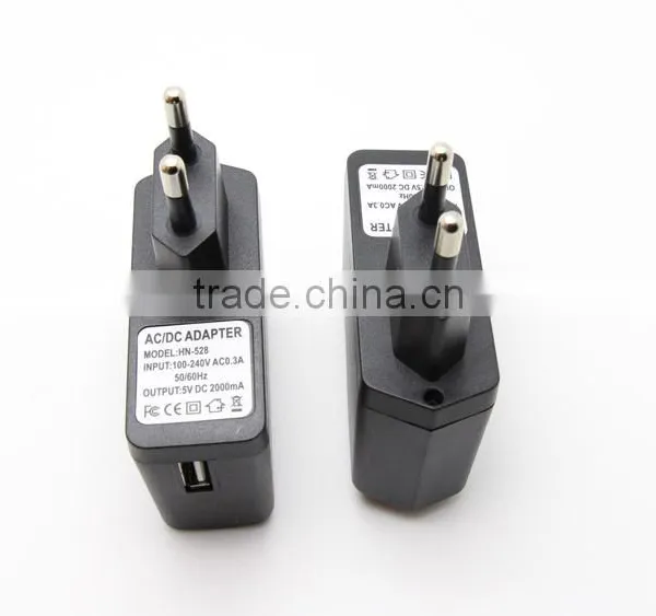Factory Supply EU US UK Plug 5V 2A Portable Usb Wall Charger photo-4