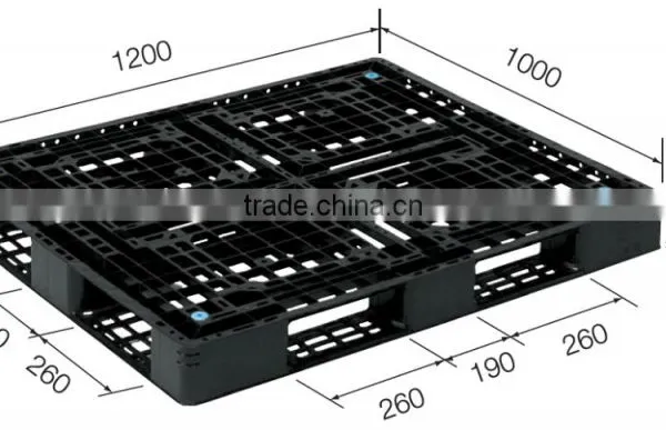 1200x1000x120 mm Export Use Recycle Plastic Pallet