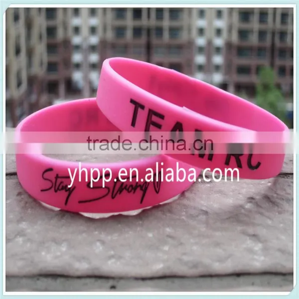 Custom Design Motivation Silicone Wristband Bracelet photo-5