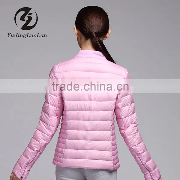 Breathable Goose Down Short Coat for Lady photo-4