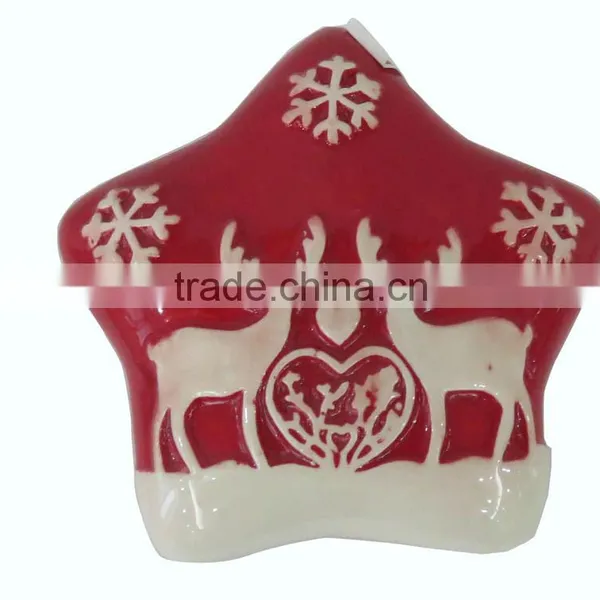 Christmas Jewel Box Ceramic Box
