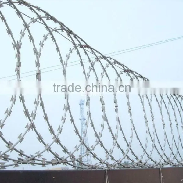 Low Price Concertina Razor Barbed Wire Price / Cheap Concertina Razor Barbed Wire Price photo-4