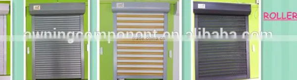 2015 Hot Sale New Type Alu Outdoor Motorized Roller Shutter With Foam photo-2