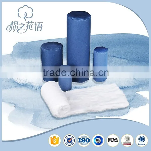 Surgical Wound Cleaning Absorbent Surgical Supplies Cotton Wool Roll photo-2