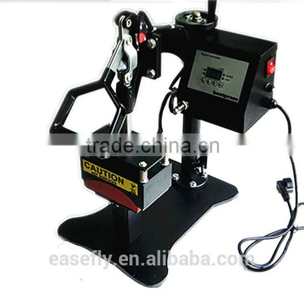Digital cap and hat heat transfer machine, cap press heat machine, hat heat press machine