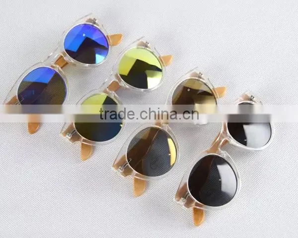 2015 High Quality FDA Natural Bamboo Acetate Sunglasses photo-5