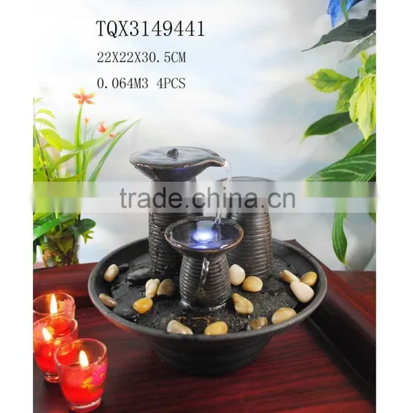 Cheap Indoor Mini Water Fountains Resin Fountains