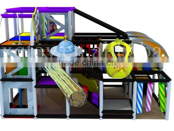 Popular Commercial Space Theme Children Ministry Indoor Playground for Sale photo-2