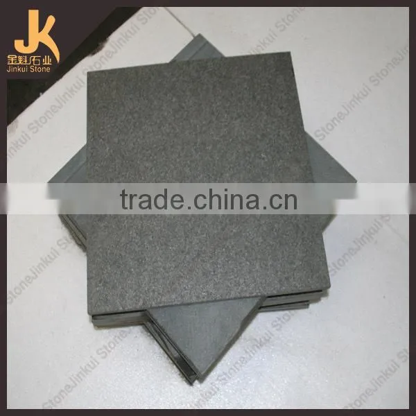 Flamed China Black Granite Tiles