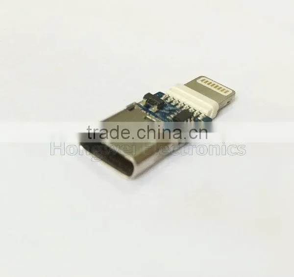 Type C USB Adapter Circuit Board Type C Female to Iightning Male photo-5