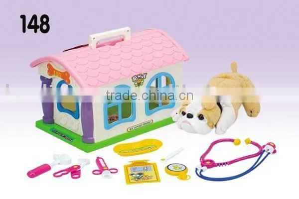 Pet Toy Factory Toy Pet House Set