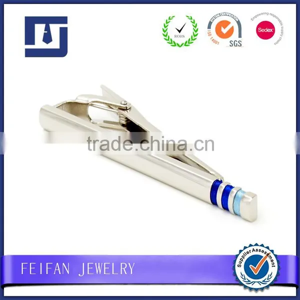 Wholesale Tie Bar Mirror Polish Custom Brass Tie Clip photo-4
