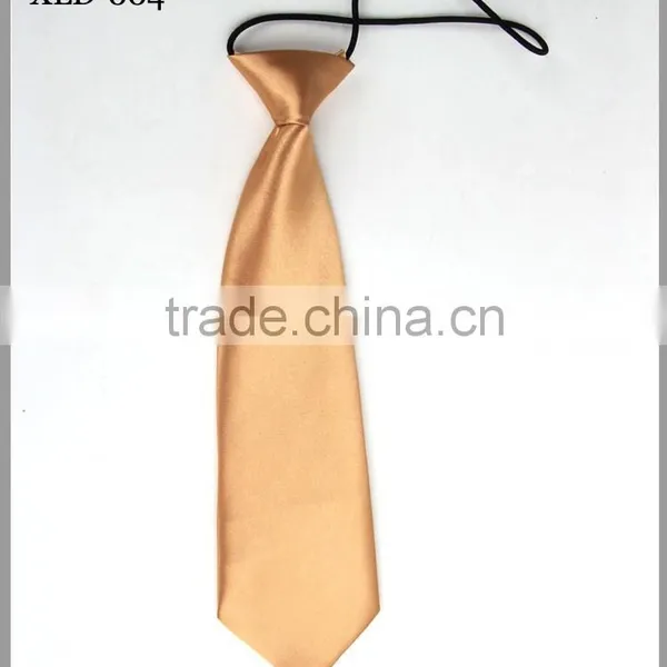 Solid Kids School Uniform Ties photo-3