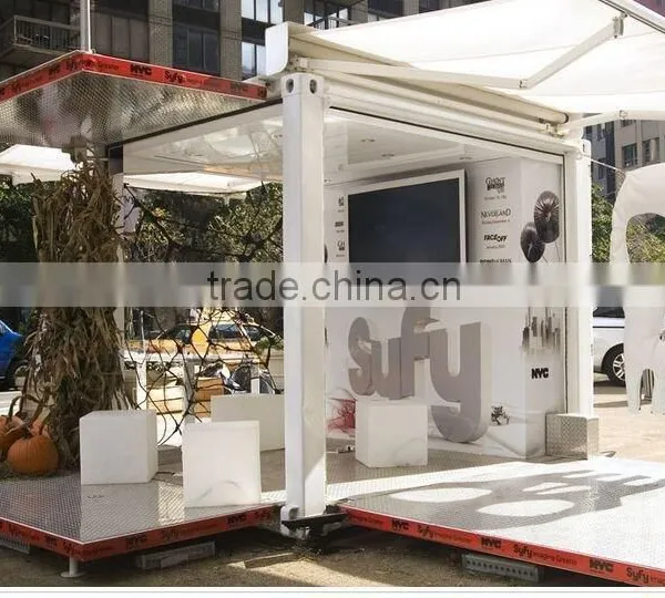 Flat Pack Modern City Bar Steel Container House Price for UK photo-6