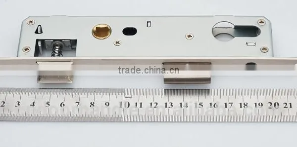 Round or Square Forend Striker Narrow Door Lock Body European Key Door Lock photo-6